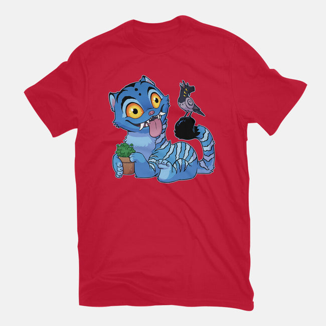 Bird Not Impressed-Womens-Fitted-Tee-DoOomcat