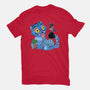 Bird Not Impressed-Womens-Fitted-Tee-DoOomcat