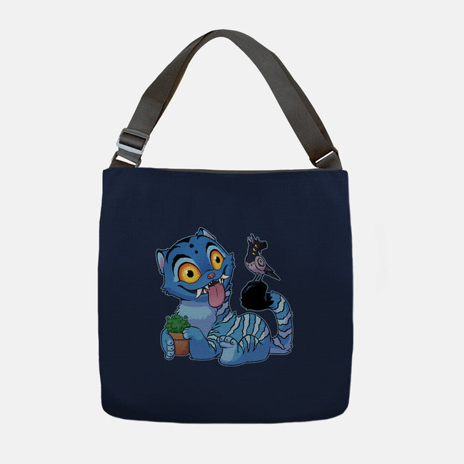 Bird Not Impressed-None-Adjustable Tote-Bag-DoOomcat