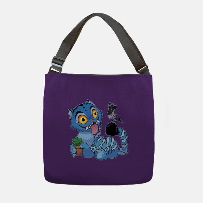 Bird Not Impressed-None-Adjustable Tote-Bag-DoOomcat