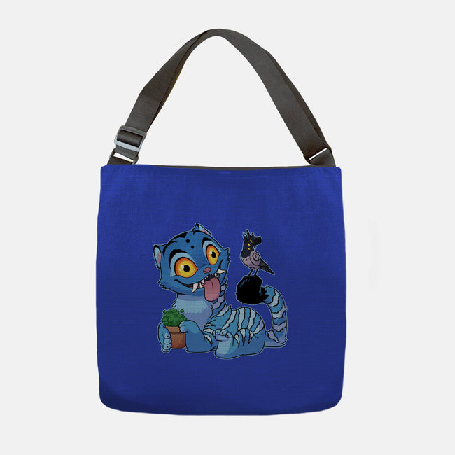 Bird Not Impressed-None-Adjustable Tote-Bag-DoOomcat