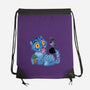 Bird Not Impressed-None-Drawstring-Bag-DoOomcat