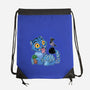 Bird Not Impressed-None-Drawstring-Bag-DoOomcat