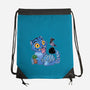 Bird Not Impressed-None-Drawstring-Bag-DoOomcat