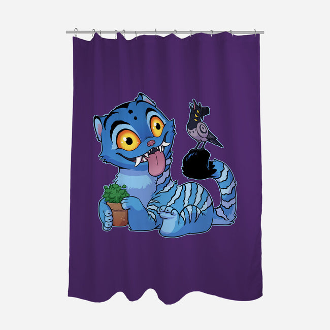 Bird Not Impressed-None-Polyester-Shower Curtain-DoOomcat