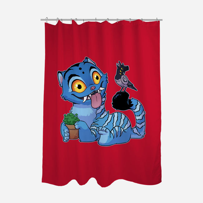 Bird Not Impressed-None-Polyester-Shower Curtain-DoOomcat