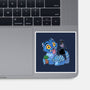 Bird Not Impressed-None-Glossy-Sticker-DoOomcat
