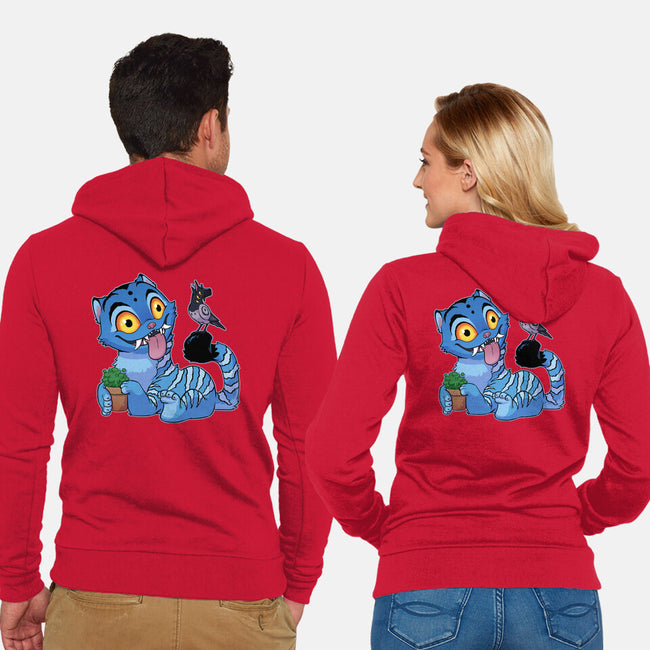 Bird Not Impressed-Unisex-Zip-Up-Sweatshirt-DoOomcat