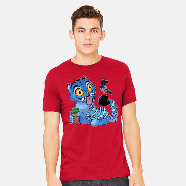 Bird Not Impressed-Mens-Heavyweight-Tee-DoOomcat