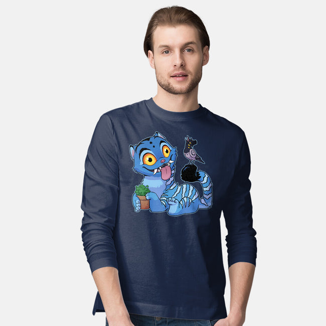 Bird Not Impressed-Mens-Long Sleeved-Tee-DoOomcat