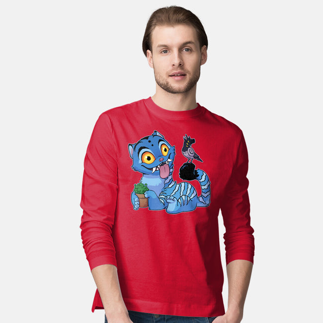 Bird Not Impressed-Mens-Long Sleeved-Tee-DoOomcat