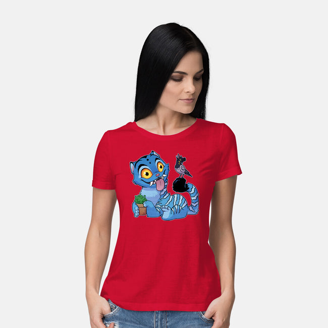 Bird Not Impressed-Womens-Basic-Tee-DoOomcat