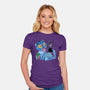 Bird Not Impressed-Womens-Fitted-Tee-DoOomcat