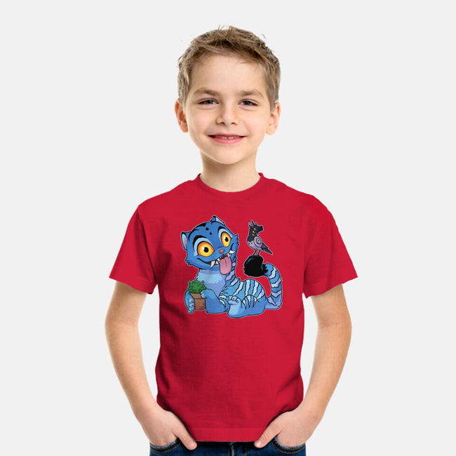 Bird Not Impressed-Youth-Basic-Tee-DoOomcat