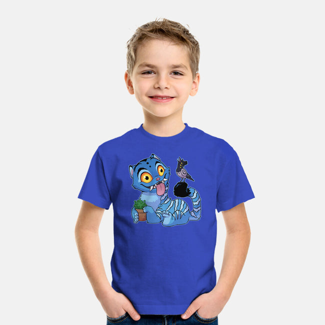Bird Not Impressed-Youth-Basic-Tee-DoOomcat