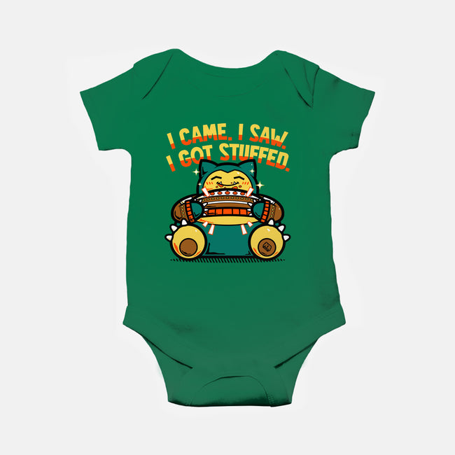 I Got Stuffed-Baby-Basic-Onesie-krisren28