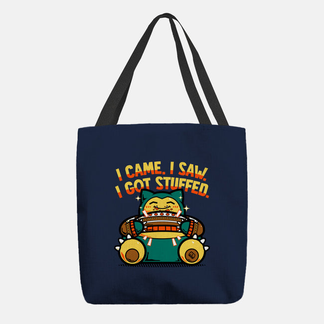 I Got Stuffed-None-Basic Tote-Bag-krisren28
