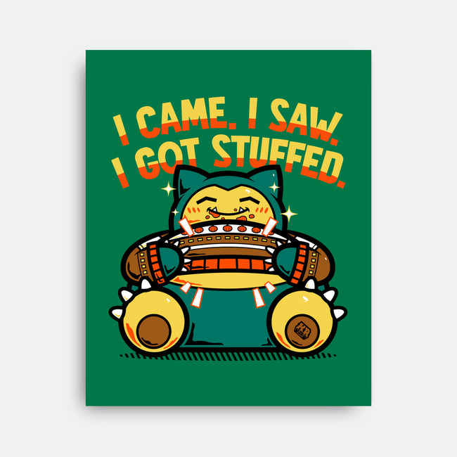 I Got Stuffed-None-Stretched-Canvas-krisren28