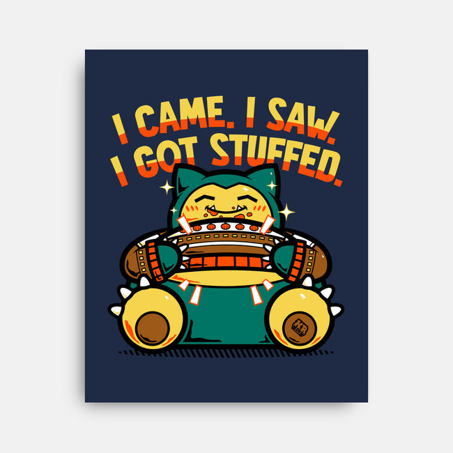 I Got Stuffed-None-Stretched-Canvas-krisren28