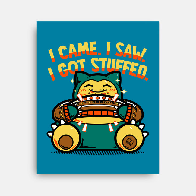 I Got Stuffed-None-Stretched-Canvas-krisren28