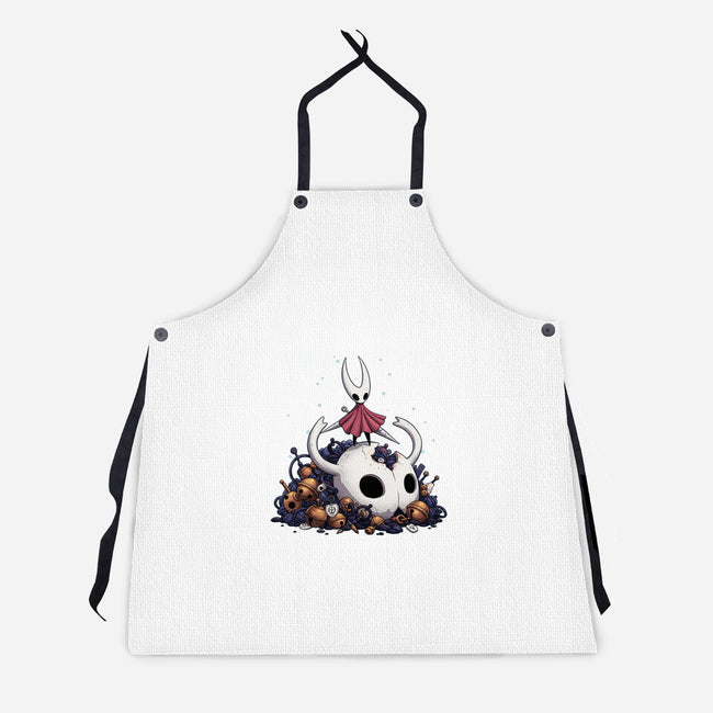 Princess Of Hallownest-Unisex-Kitchen-Apron-Medox