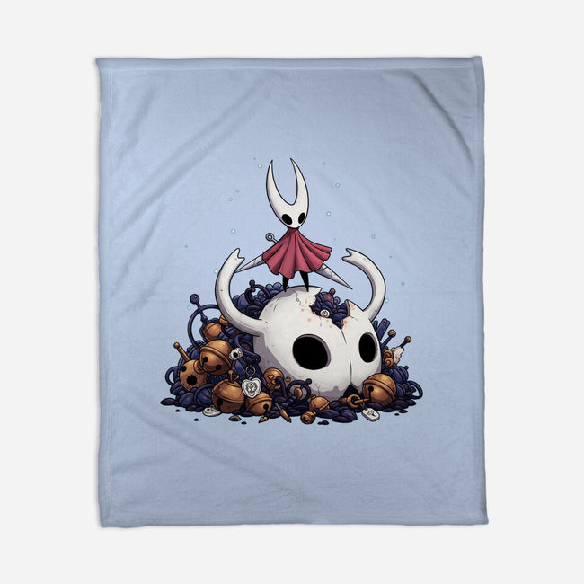 Princess Of Hallownest-None-Fleece-Blanket-Medox