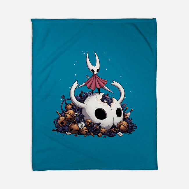Princess Of Hallownest-None-Fleece-Blanket-Medox