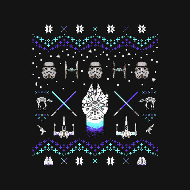 Christmas Space Opera-Unisex-Crew Neck-Sweatshirt-rocketman_art