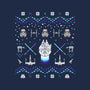 Christmas Space Opera-Womens-V-Neck-Tee-rocketman_art