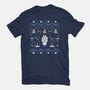Christmas Space Opera-Unisex-Basic-Tee-rocketman_art