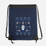 Christmas Space Opera-None-Drawstring-Bag-rocketman_art