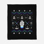 Christmas Space Opera-None-Fleece-Blanket-rocketman_art