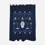 Christmas Space Opera-None-Polyester-Shower Curtain-rocketman_art