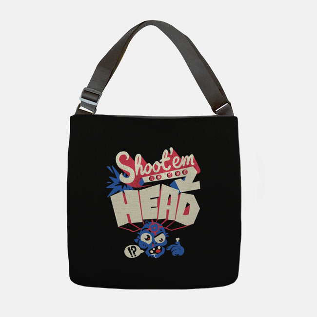 Zombie Tip-None-Adjustable Tote-Bag-estudiofitas