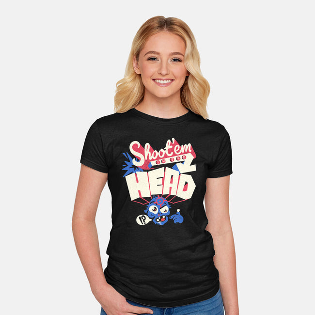 Zombie Tip-Womens-Fitted-Tee-estudiofitas