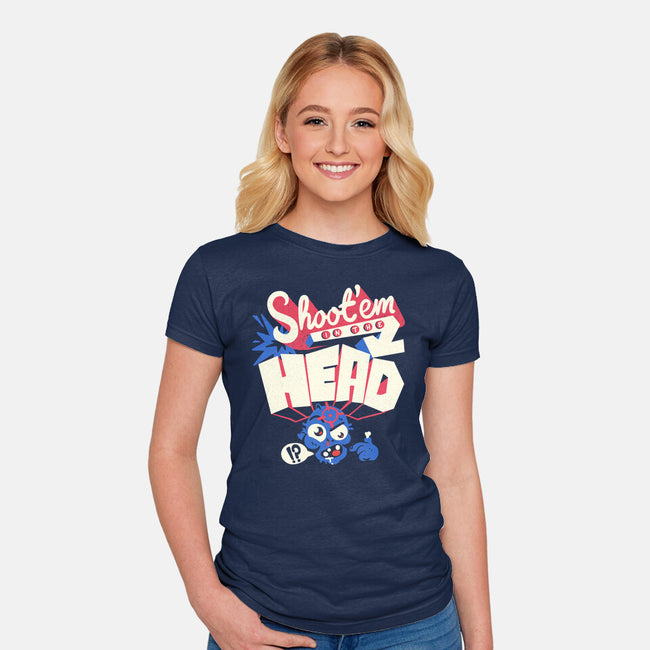 Zombie Tip-Womens-Fitted-Tee-estudiofitas