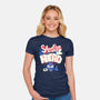 Zombie Tip-Womens-Fitted-Tee-estudiofitas