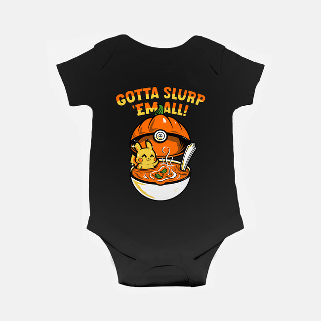 Gotta Slurp Em All-Baby-Basic-Onesie-krisren28