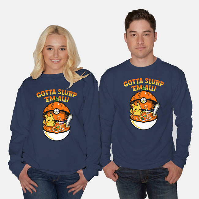 Gotta Slurp Em All-Unisex-Crew Neck-Sweatshirt-krisren28
