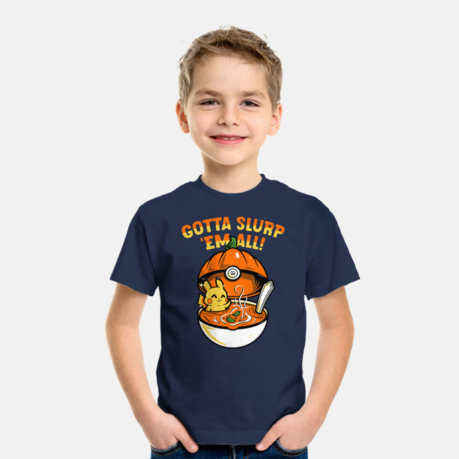 Gotta Slurp Em All-Youth-Basic-Tee-krisren28