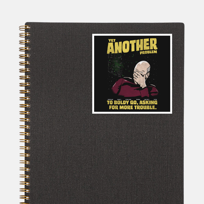 Yet Another Problem-None-Glossy-Sticker-piercek26