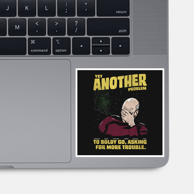 Yet Another Problem-None-Glossy-Sticker-piercek26