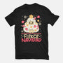 Fleece Navidad Ugly Sweater-Mens-Basic-Tee-NemiMakeit