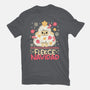 Fleece Navidad Ugly Sweater-Womens-Fitted-Tee-NemiMakeit