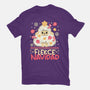 Fleece Navidad Ugly Sweater-Womens-Fitted-Tee-NemiMakeit