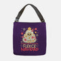 Fleece Navidad Ugly Sweater-None-Adjustable Tote-Bag-NemiMakeit