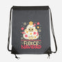 Fleece Navidad Ugly Sweater-None-Drawstring-Bag-NemiMakeit
