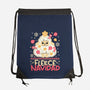 Fleece Navidad Ugly Sweater-None-Drawstring-Bag-NemiMakeit