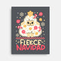 Fleece Navidad Ugly Sweater-None-Stretched-Canvas-NemiMakeit