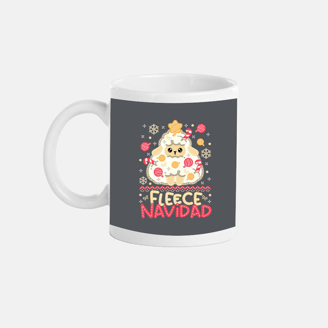 Fleece Navidad Ugly Sweater-None-Mug-Drinkware-NemiMakeit